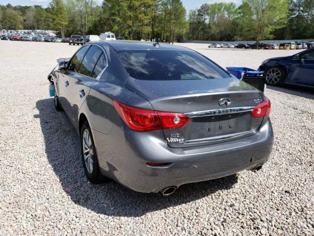 Photo 2 VIN: JN1BV7AR6FM423847 - INFINITI Q50 BASE 