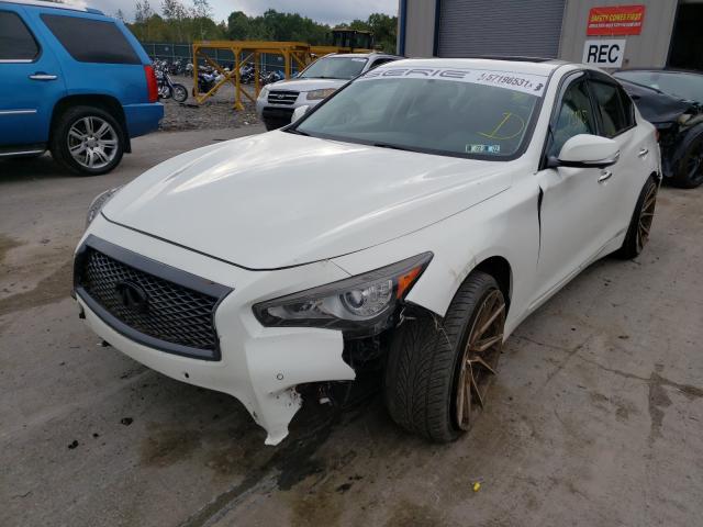 Photo 1 VIN: JN1BV7AR7EM681762 - INFINITI Q50 BASE 