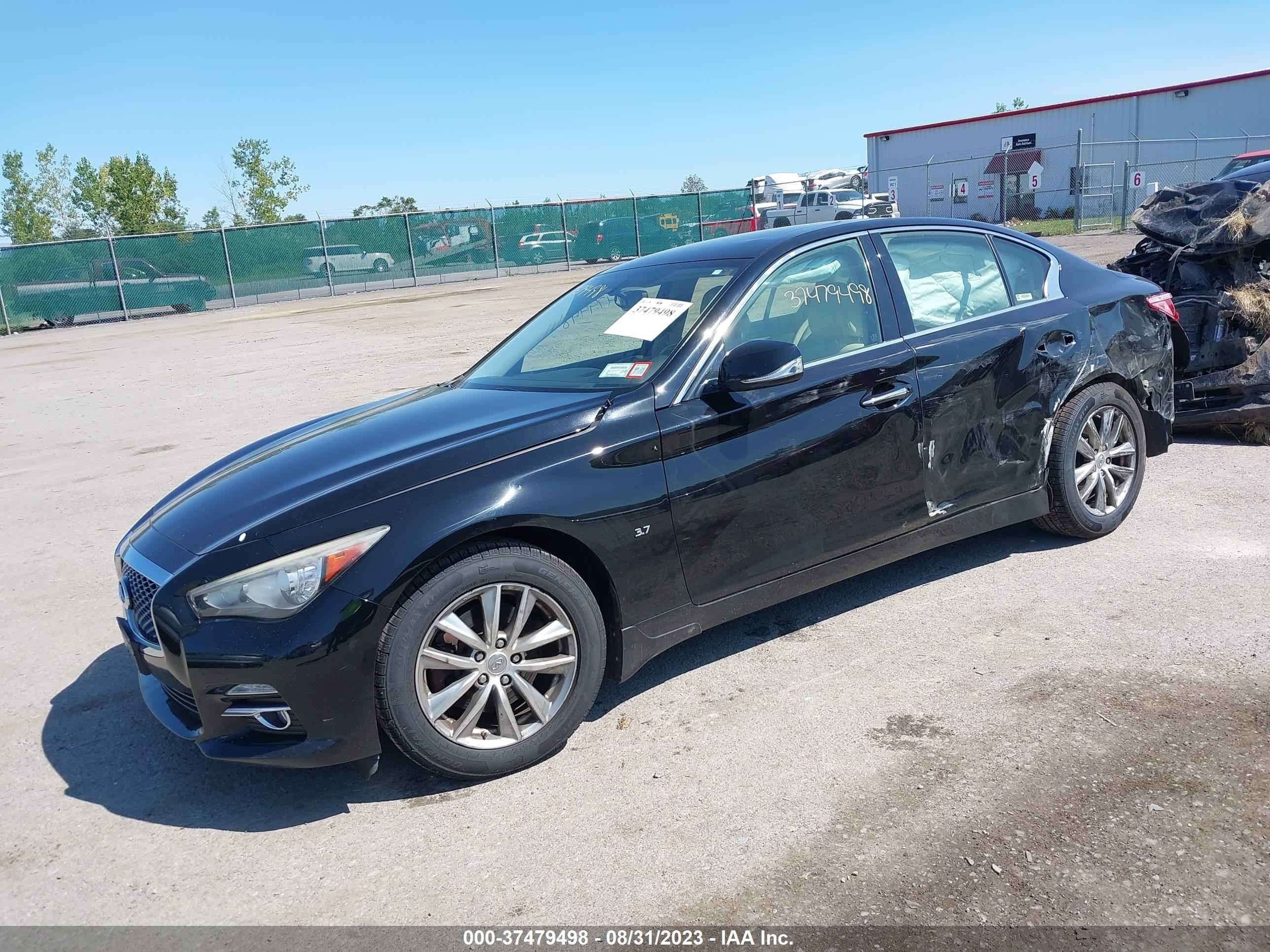 Photo 1 VIN: JN1BV7AR7EM688162 - INFINITI Q50 