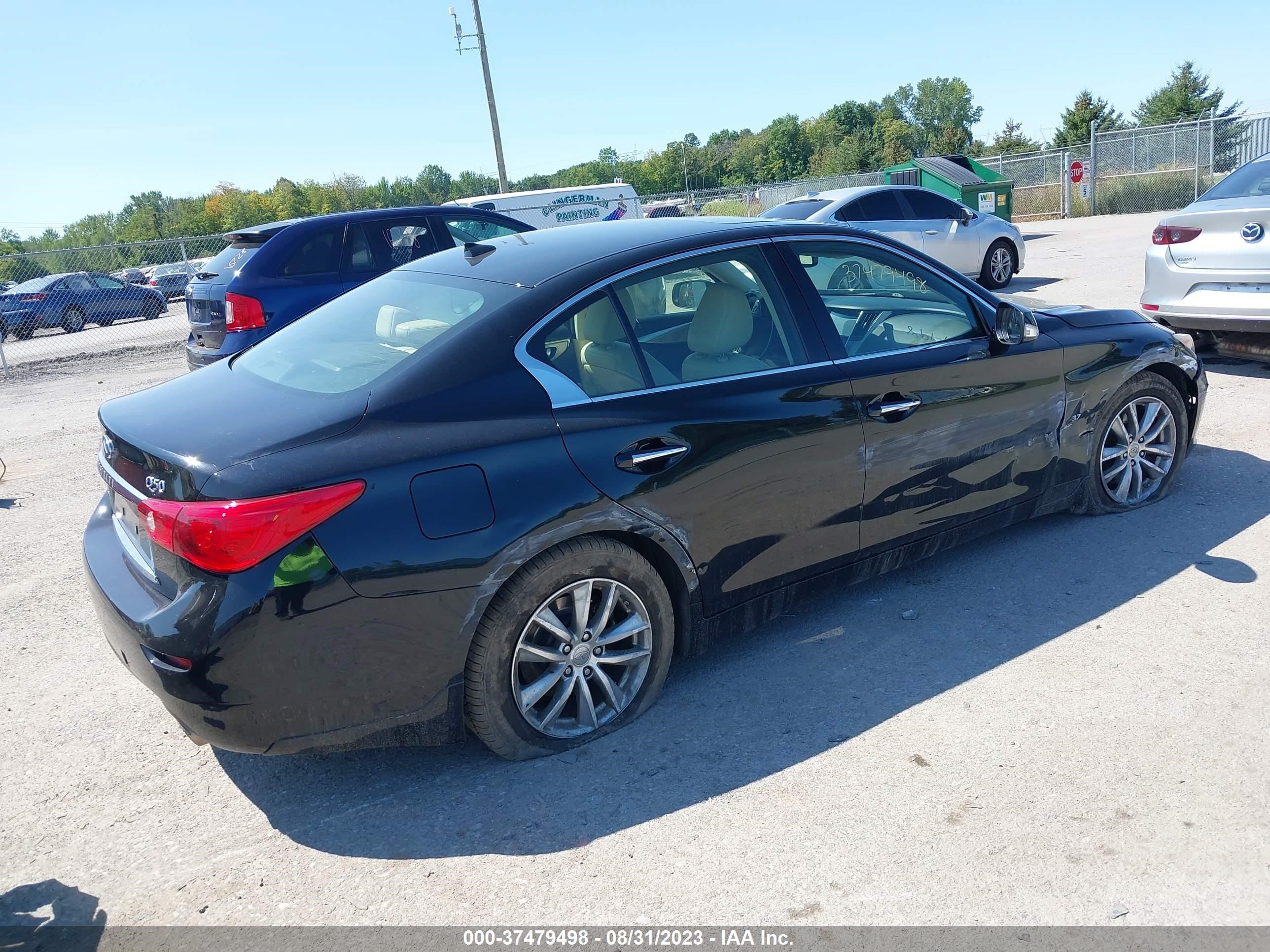 Photo 3 VIN: JN1BV7AR7EM688162 - INFINITI Q50 