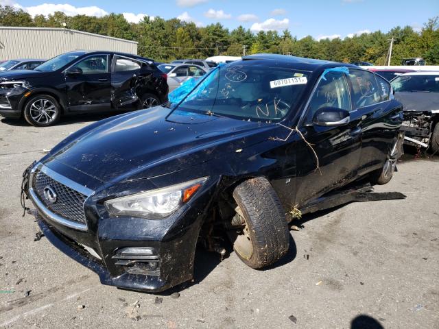 Photo 1 VIN: JN1BV7AR7EM688243 - INFINITI Q50 BASE 