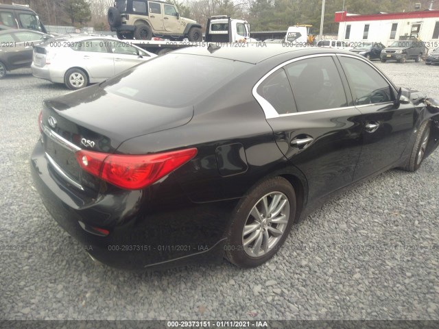 Photo 3 VIN: JN1BV7AR7EM688405 - INFINITI Q50 BASE 