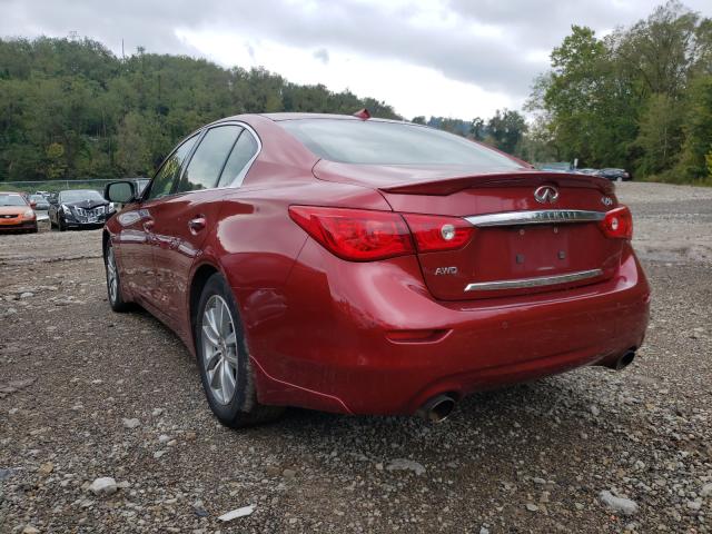 Photo 2 VIN: JN1BV7AR7EM690705 - INFINITI Q50 BASE 