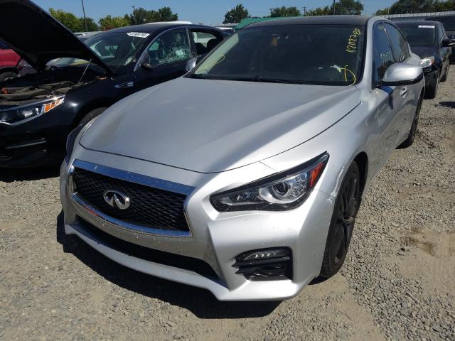 Photo 1 VIN: JN1BV7AR7EM692602 - INFINITI Q50 BASE 