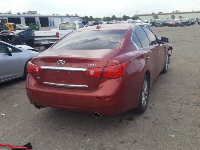 Photo 3 VIN: JN1BV7AR7EM692695 - INFINITI Q50 BASE 