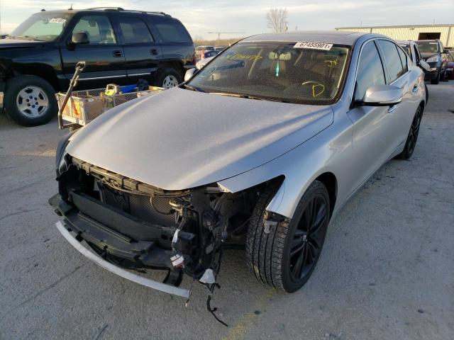 Photo 1 VIN: JN1BV7AR7EM694477 - INFINITI Q50 BASE 