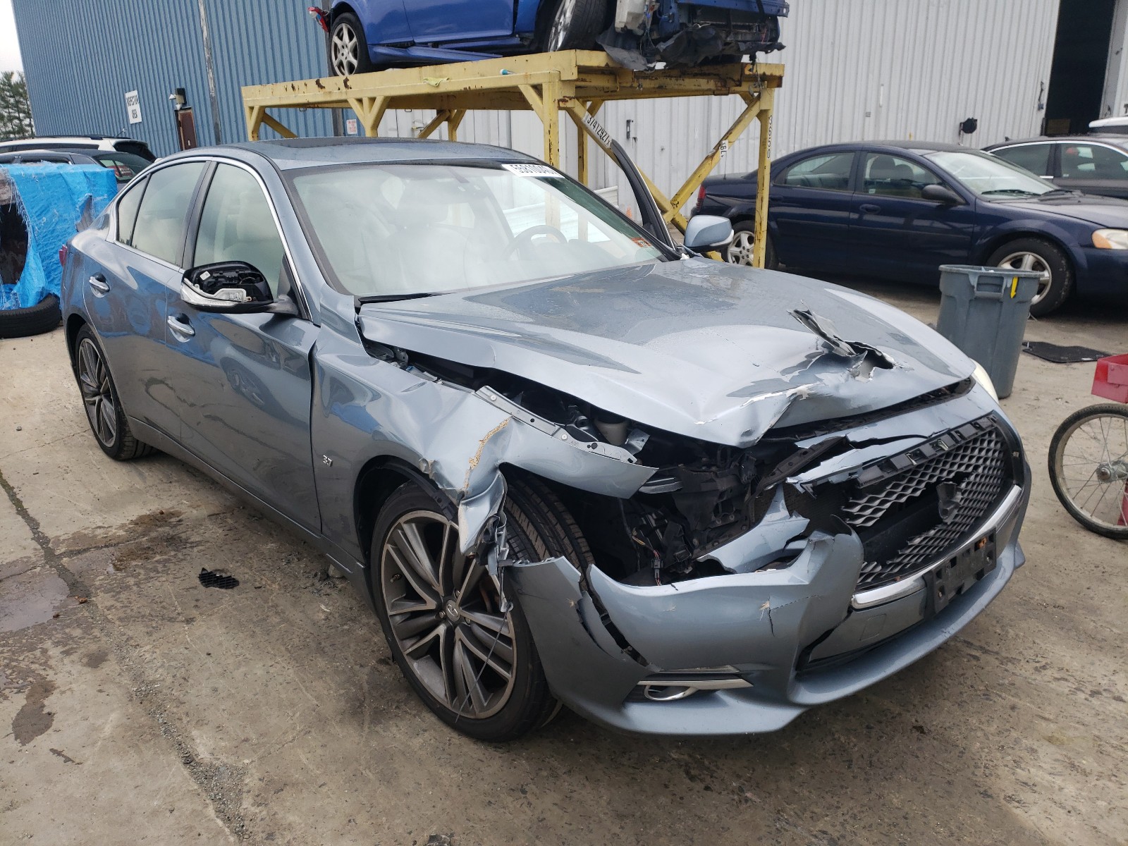 Photo 0 VIN: JN1BV7AR7EM696780 - INFINITI Q50 BASE 