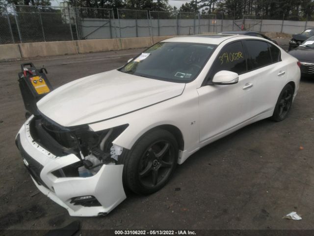 Photo 1 VIN: JN1BV7AR7EM697749 - INFINITI Q50 