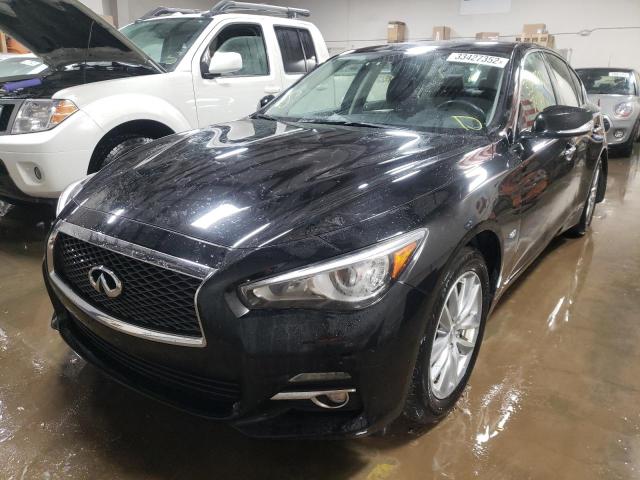 Photo 1 VIN: JN1BV7AR7EM698741 - INFINITI Q50 BASE 