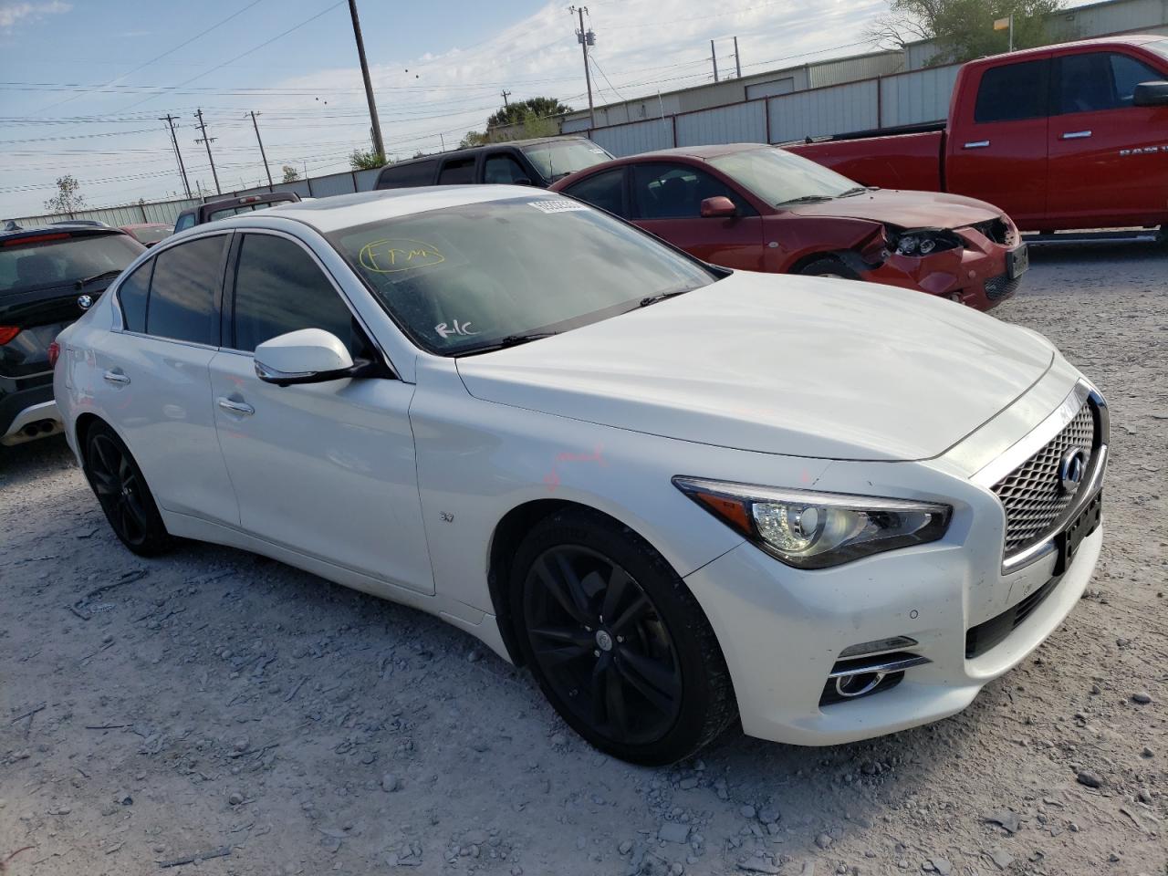 Photo 3 VIN: JN1BV7AR7EM704991 - INFINITI Q50 