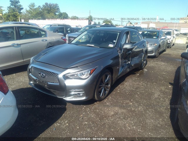 Photo 1 VIN: JN1BV7AR7EM707003 - INFINITI Q50 