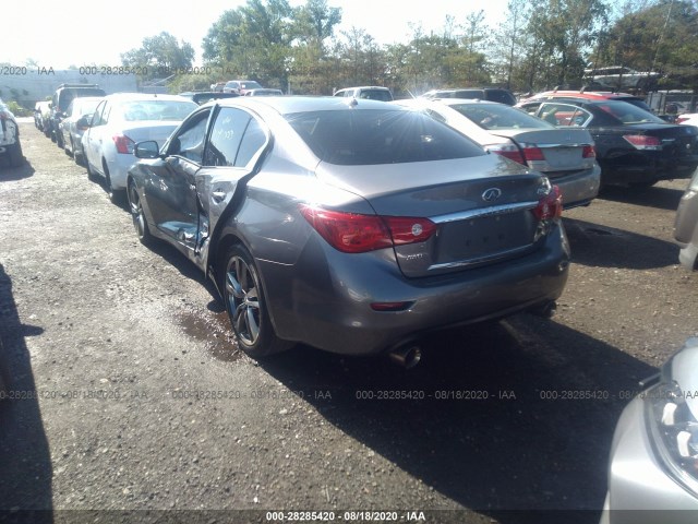 Photo 2 VIN: JN1BV7AR7EM707003 - INFINITI Q50 