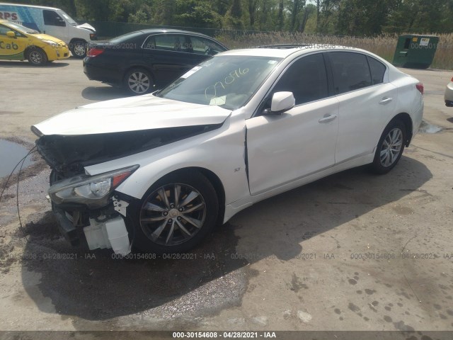 Photo 1 VIN: JN1BV7AR7EM707096 - INFINITI Q50 