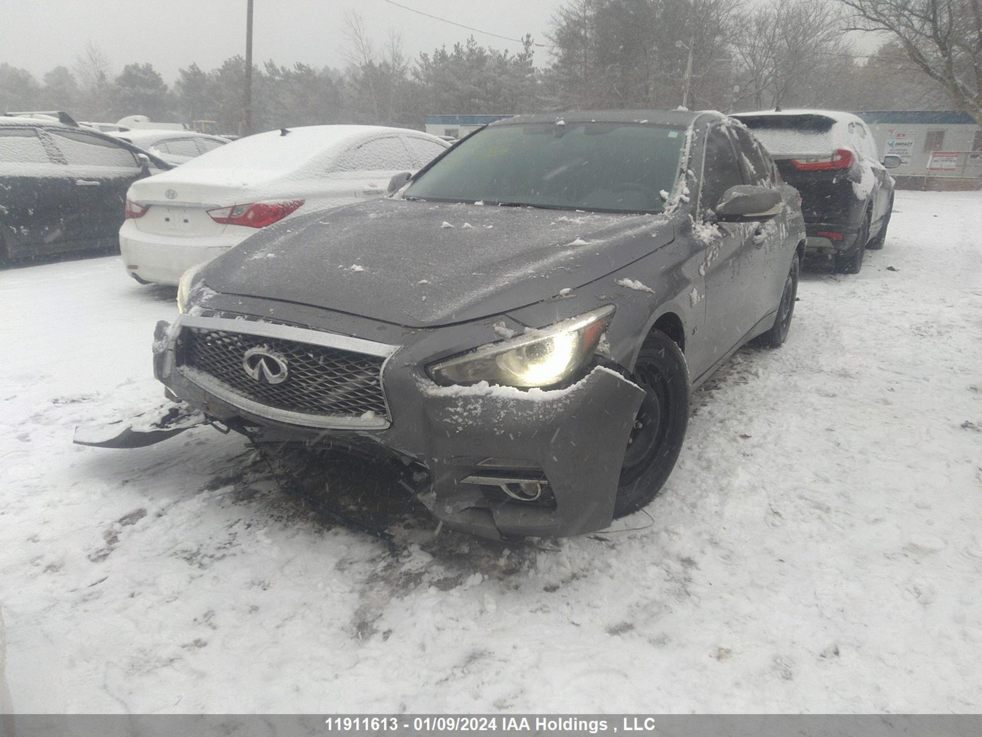 Photo 1 VIN: JN1BV7AR7FM390194 - INFINITI Q50 