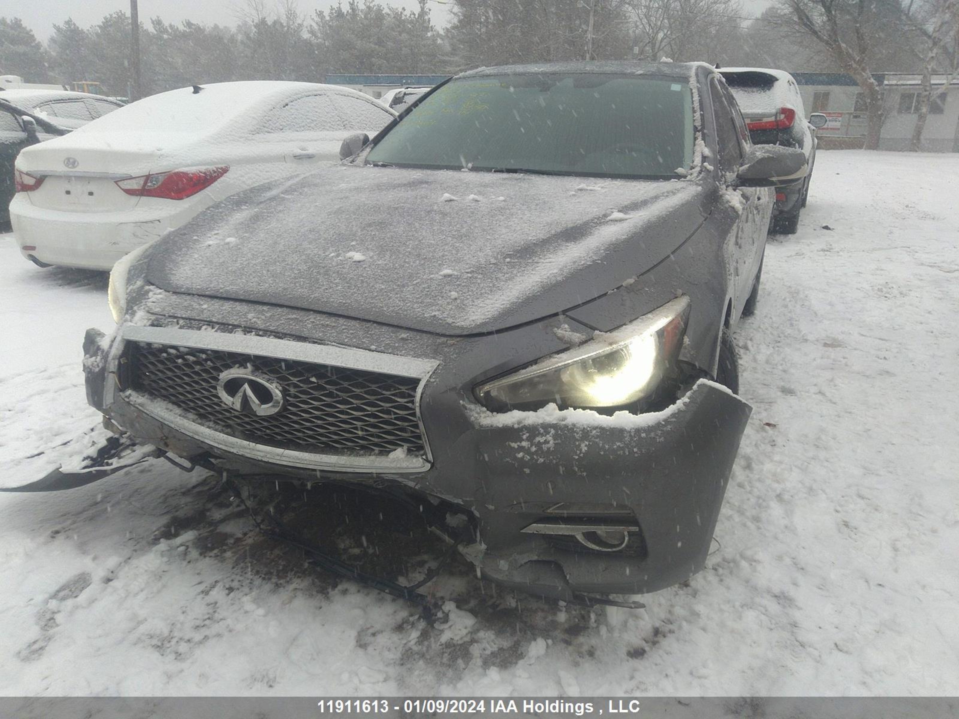 Photo 5 VIN: JN1BV7AR7FM390194 - INFINITI Q50 