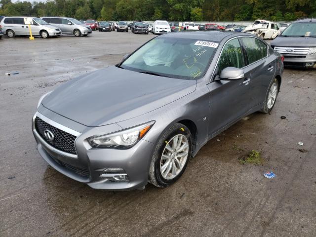 Photo 1 VIN: JN1BV7AR7FM392589 - INFINITI Q50 BASE 