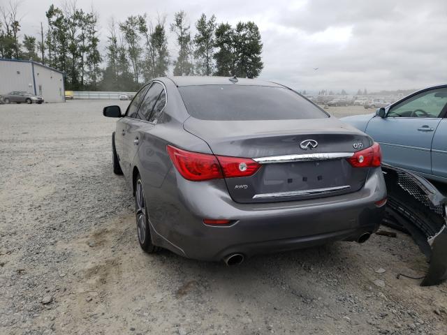 Photo 2 VIN: JN1BV7AR7FM403848 - INFINITI Q50 BASE 