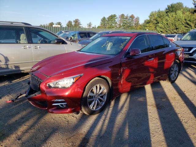 Photo 1 VIN: JN1BV7AR7FM406572 - INFINITI Q50 BASE 