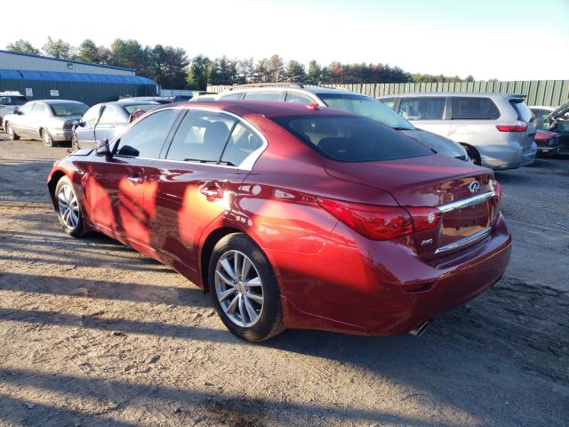 Photo 2 VIN: JN1BV7AR7FM406572 - INFINITI Q50 BASE 