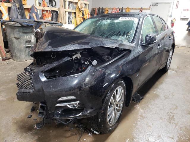 Photo 1 VIN: JN1BV7AR7FM411819 - INFINITI Q50 BASE 