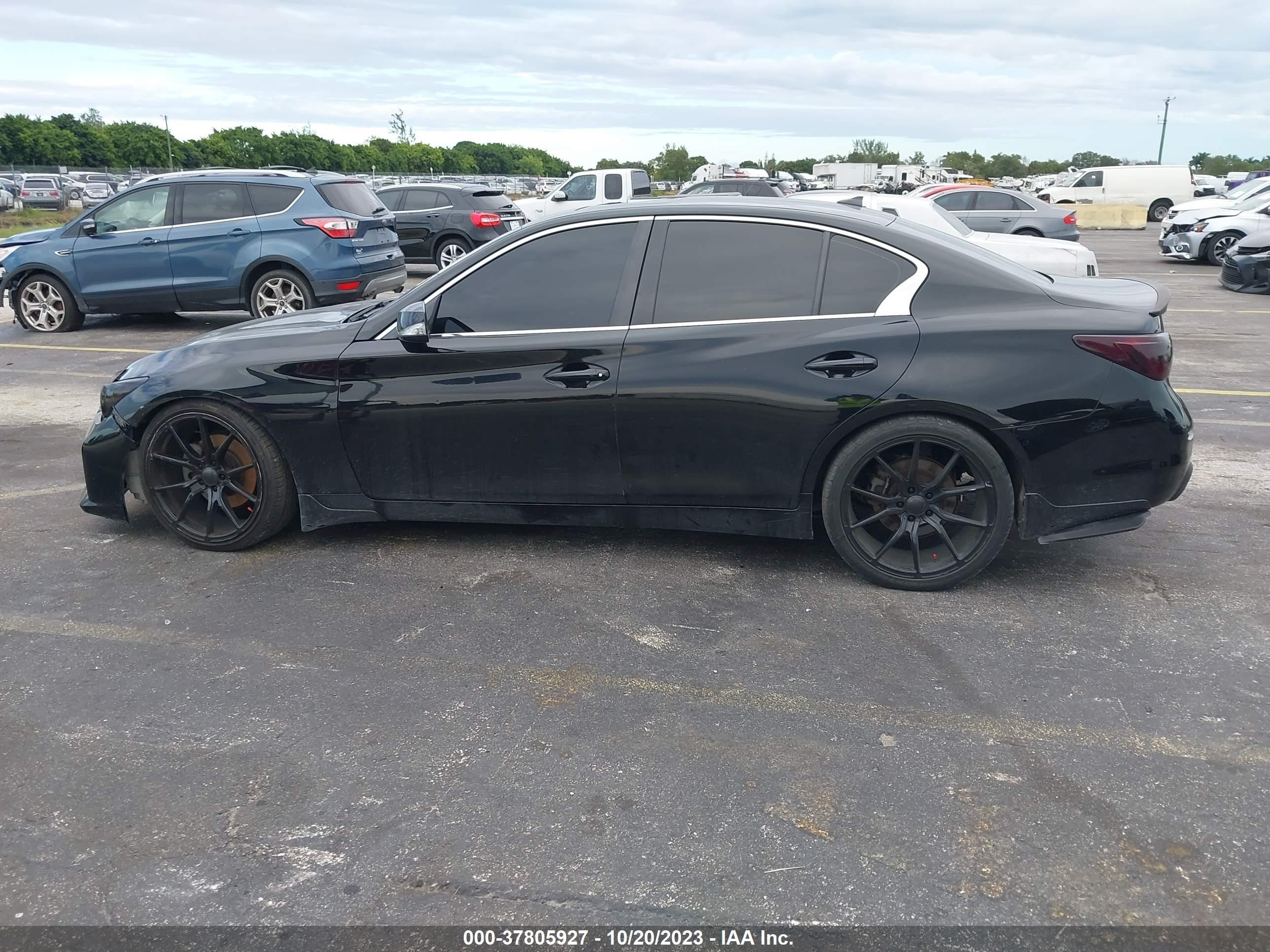 Photo 12 VIN: JN1BV7AR7FM411920 - INFINITI Q50 