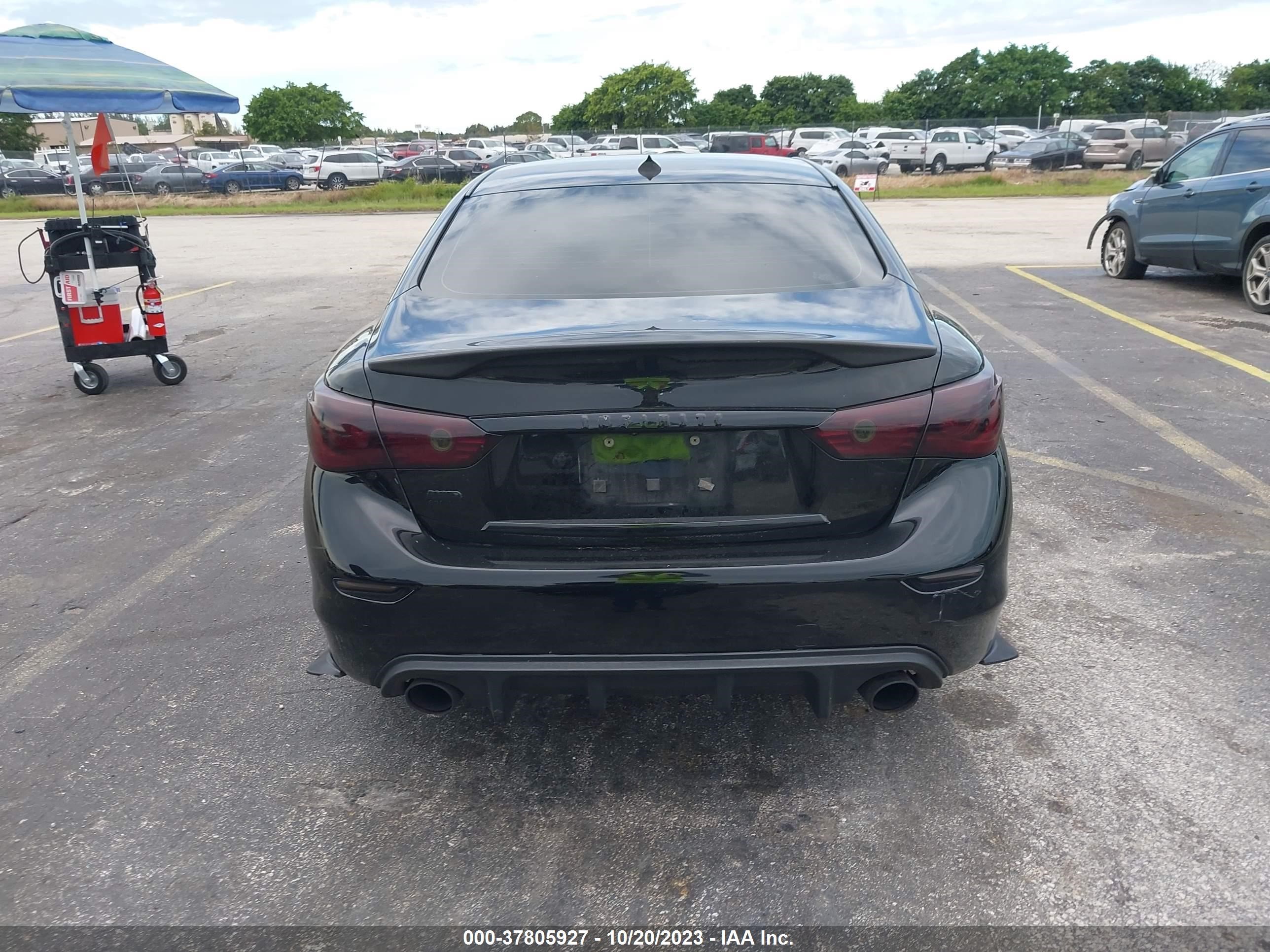 Photo 14 VIN: JN1BV7AR7FM411920 - INFINITI Q50 