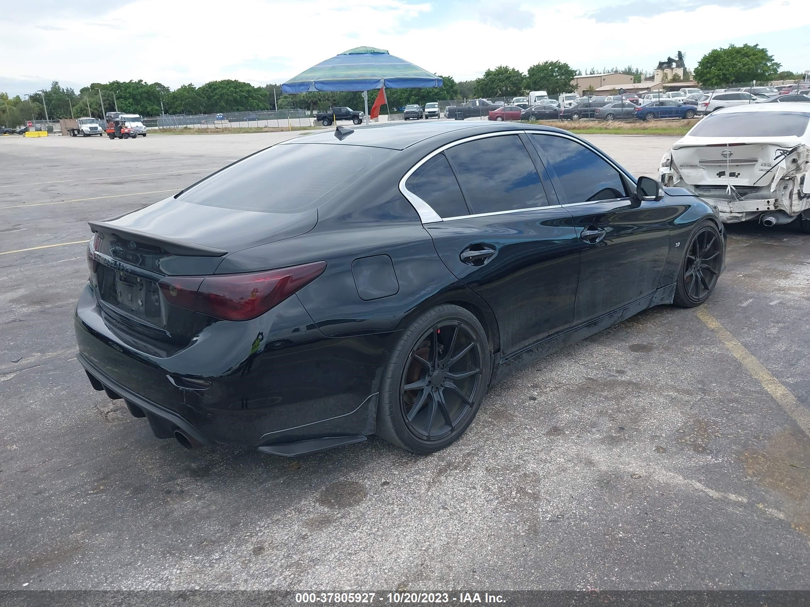 Photo 3 VIN: JN1BV7AR7FM411920 - INFINITI Q50 