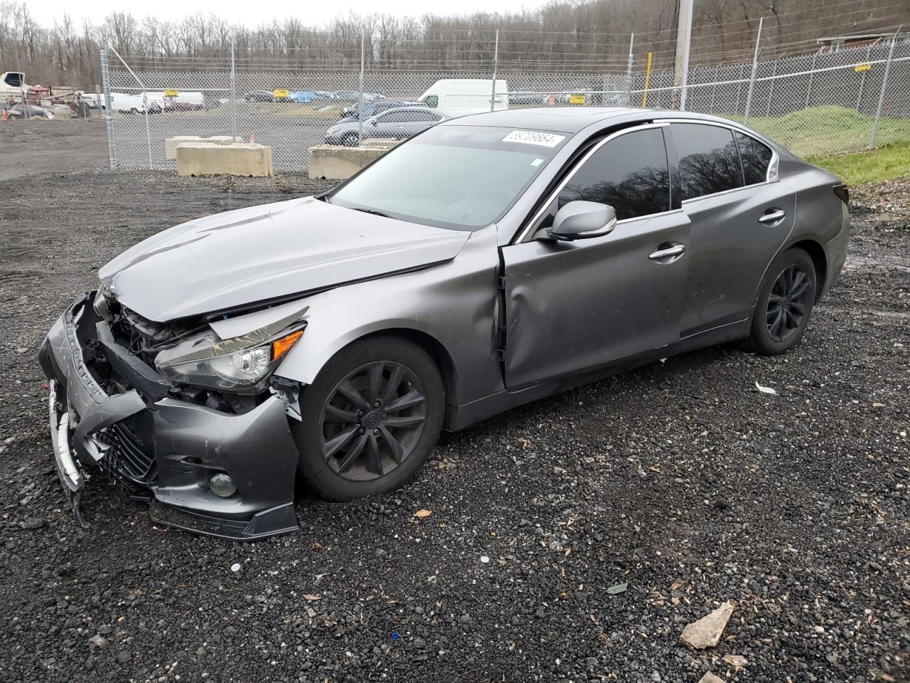 Photo 0 VIN: JN1BV7AR7FM412100 - INFINITI Q50 