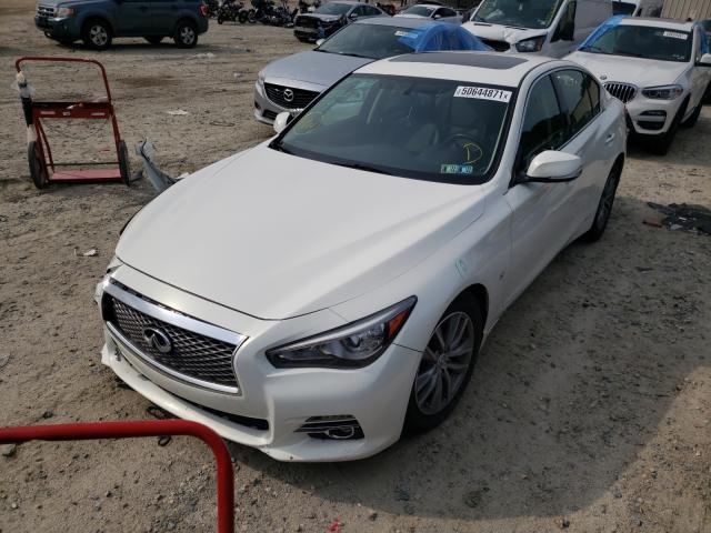 Photo 1 VIN: JN1BV7AR7FM413764 - INFINITI Q50 BASE 