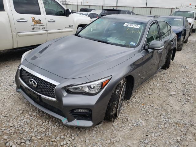 Photo 1 VIN: JN1BV7AR7FM414459 - INFINITI Q50 BASE 