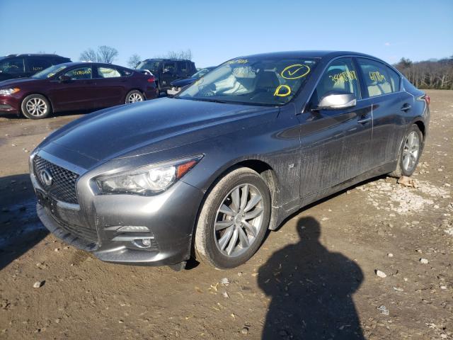 Photo 1 VIN: JN1BV7AR7FM414574 - INFINITI Q50 BASE 