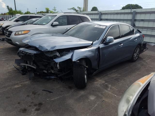 Photo 1 VIN: JN1BV7AR8EM683715 - INFINITI Q50 BASE 