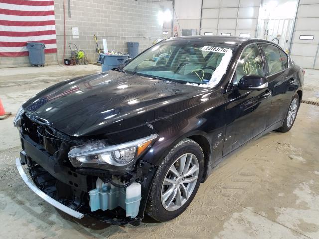 Photo 1 VIN: JN1BV7AR8EM690390 - INFINITI Q50 BASE 