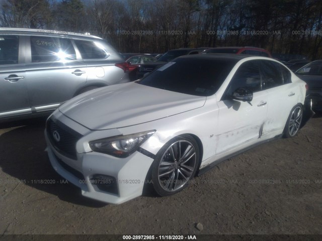 Photo 1 VIN: JN1BV7AR8EM696609 - INFINITI Q50 