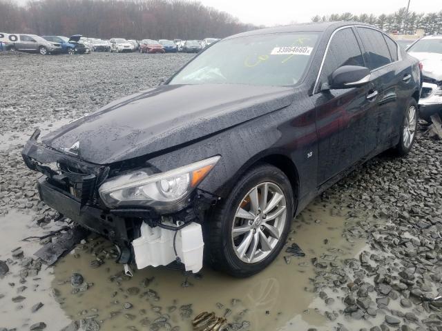 Photo 1 VIN: JN1BV7AR8EM697680 - INFINITI Q50 BASE 