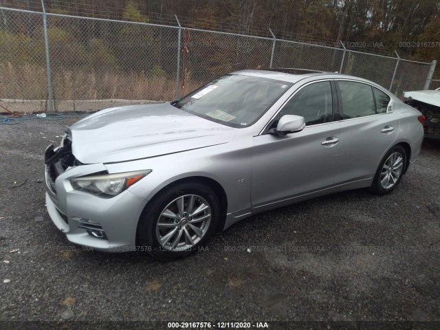 Photo 1 VIN: JN1BV7AR8EM699784 - INFINITI Q50 