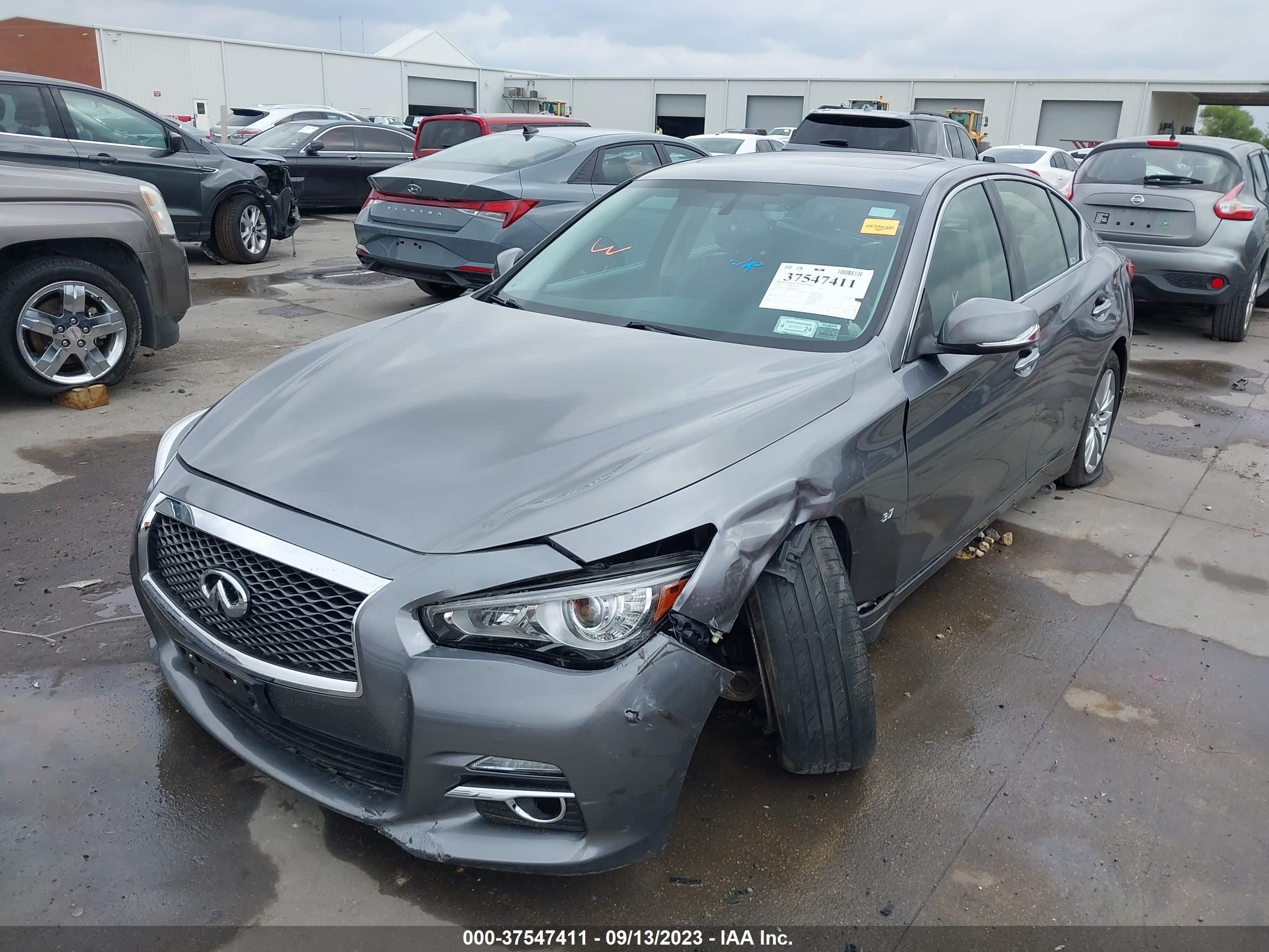 Photo 1 VIN: JN1BV7AR8EM702487 - INFINITI Q50 