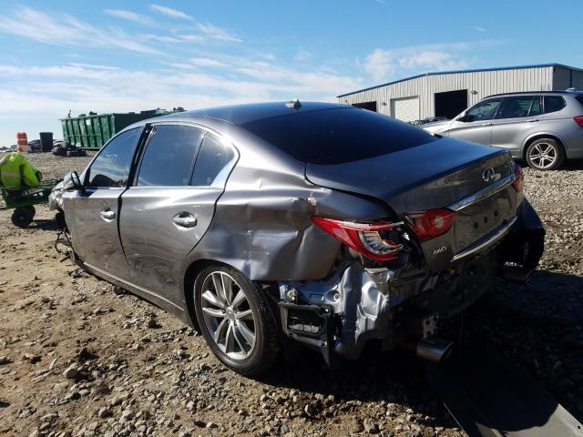 Photo 2 VIN: JN1BV7AR8EM706197 - INFINITI Q50 BASE 