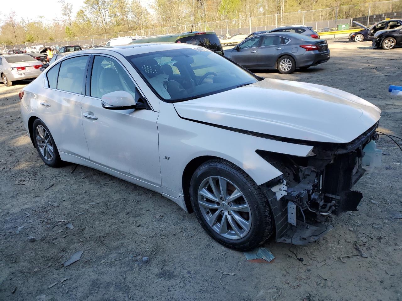 Photo 3 VIN: JN1BV7AR8FM390124 - INFINITI Q50 