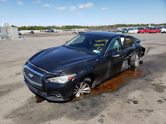 Photo 1 VIN: JN1BV7AR8FM392648 - INFINITI Q50 BASE 