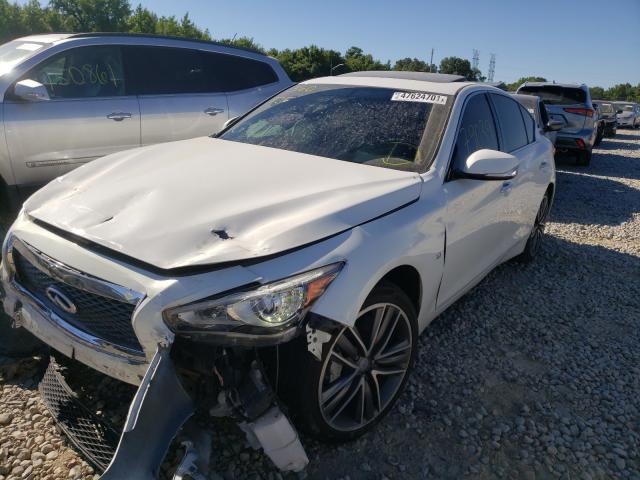 Photo 1 VIN: JN1BV7AR8FM395842 - INFINITI Q50 BASE 