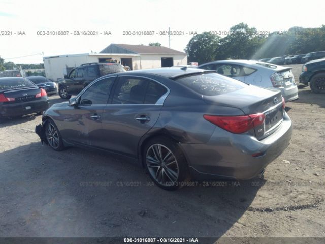 Photo 2 VIN: JN1BV7AR8FM396408 - INFINITI Q50 