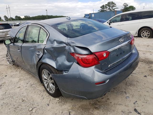 Photo 2 VIN: JN1BV7AR8FM403583 - INFINITI Q50 BASE 