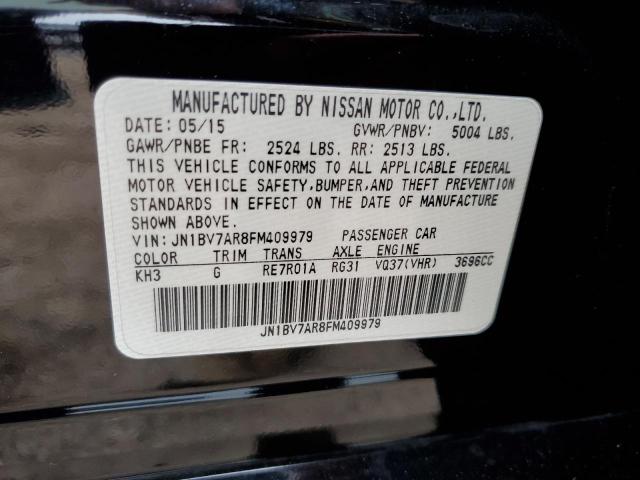 Photo 11 VIN: JN1BV7AR8FM409979 - INFINITI Q50 BASE 