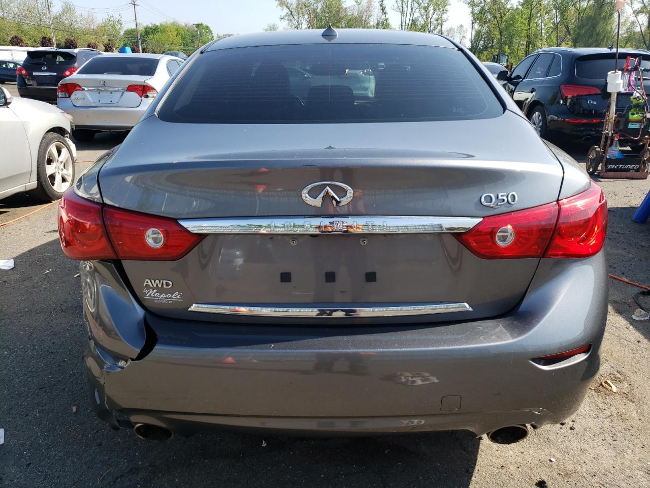 Photo 5 VIN: JN1BV7AR8FM411179 - INFINITI Q50 