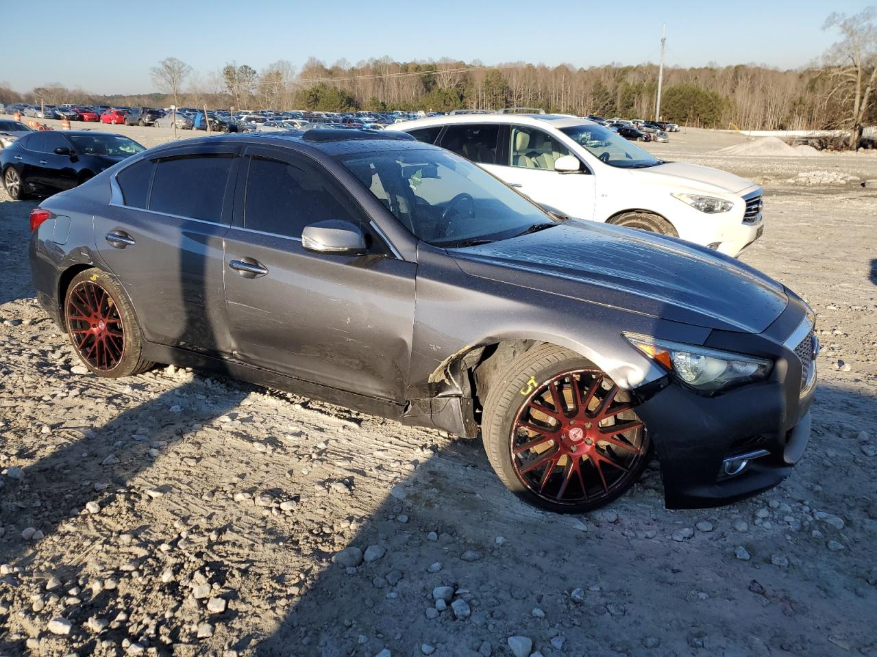 Photo 3 VIN: JN1BV7AR8FM413725 - INFINITI Q50 