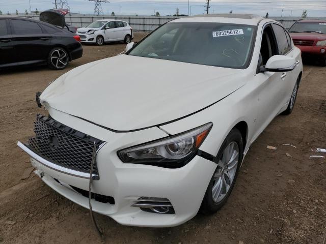 Photo 1 VIN: JN1BV7AR8FM418004 - INFINITI Q50 BASE 