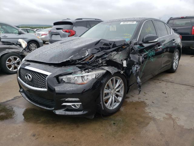 Photo 1 VIN: JN1BV7AR8FM424093 - INFINITI Q50 BASE 