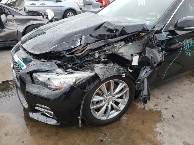 Photo 8 VIN: JN1BV7AR8FM424093 - INFINITI Q50 BASE 