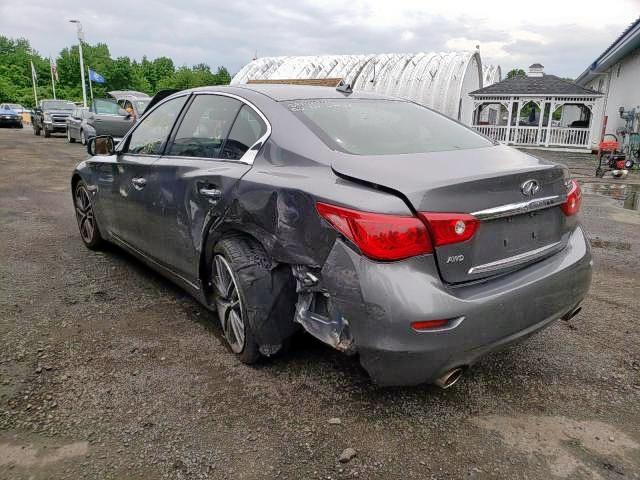 Photo 2 VIN: JN1BV7AR9EM684663 - INFINITI Q50 BASE 